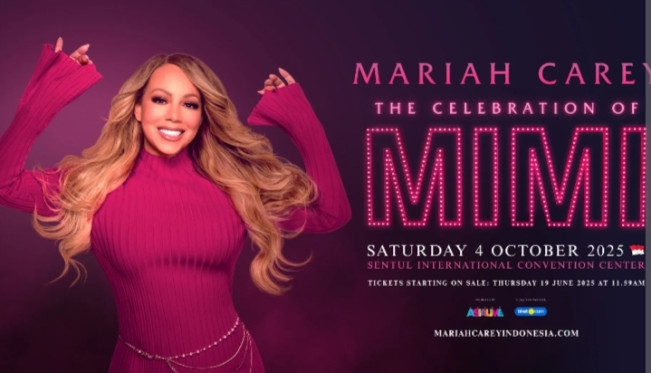 Ilustrasi Mariah Carey bakal menggelar konser di Jakarta. [Int]